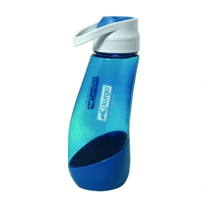 Kurgo® Gourd Water Bottle & Bowl - Blue